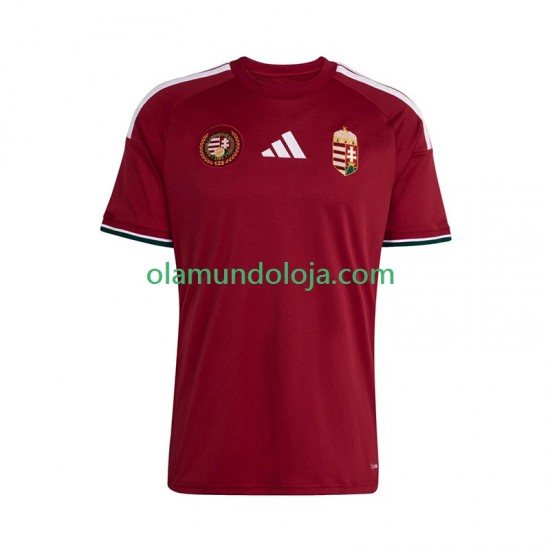 Camisola Hungria Homem Equipamento Primeiro 2026 Manga Curta